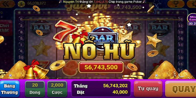 Nổ hũ tài xỉu - cơ hội thắng lớn với quỹ Jackpot hấp dẫn 